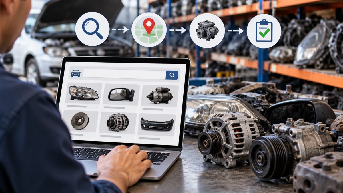 How Does a Used Auto Parts Locator Work?