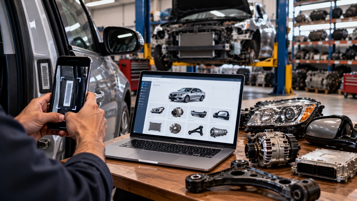 Smarter Used Auto Parts Search: VIN, Vehicle Data and Part Matching Explained