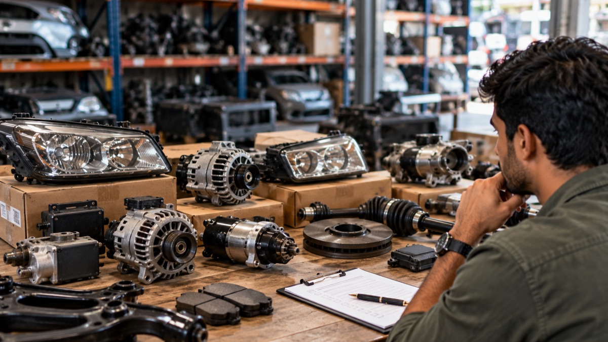 What to Compare When Choosing Between Different Used Automotive Parts Suppliers