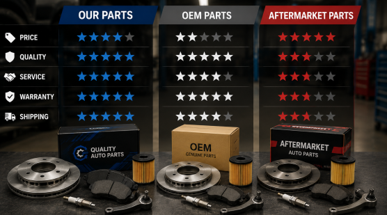 Quality Auto Parts Comparison Guide