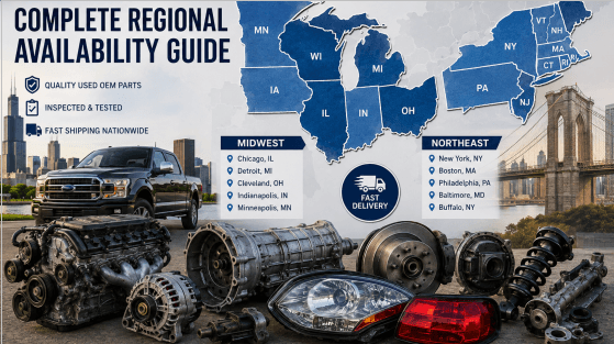 Used Auto Parts Midwest and Northeast