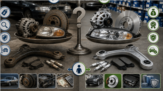 Used Vs New Car Parts
